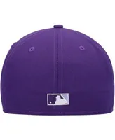 Los Angeles Dodgers New Era Purple Undervisor 59FIFTY Fitted Hat - Red