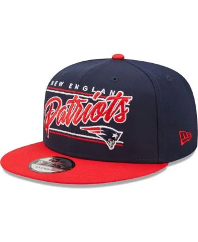 Men's Mitchell & Ness Red New England Patriots All Over 2.0