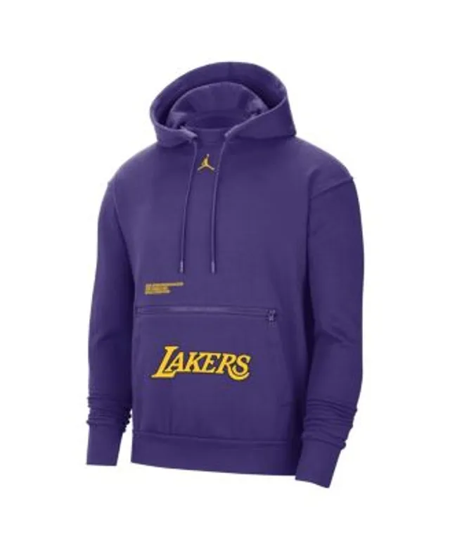 Fanatics Men's Branded Gold Los Angeles Lakers Winter Camp Pullover Hoodie