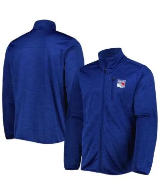 Women's New York Rangers adidas Black Snap Full-Zip Jacket