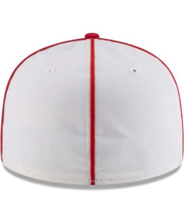 Men's Detroit Stars New Era White Cooperstown Collection Turn Back