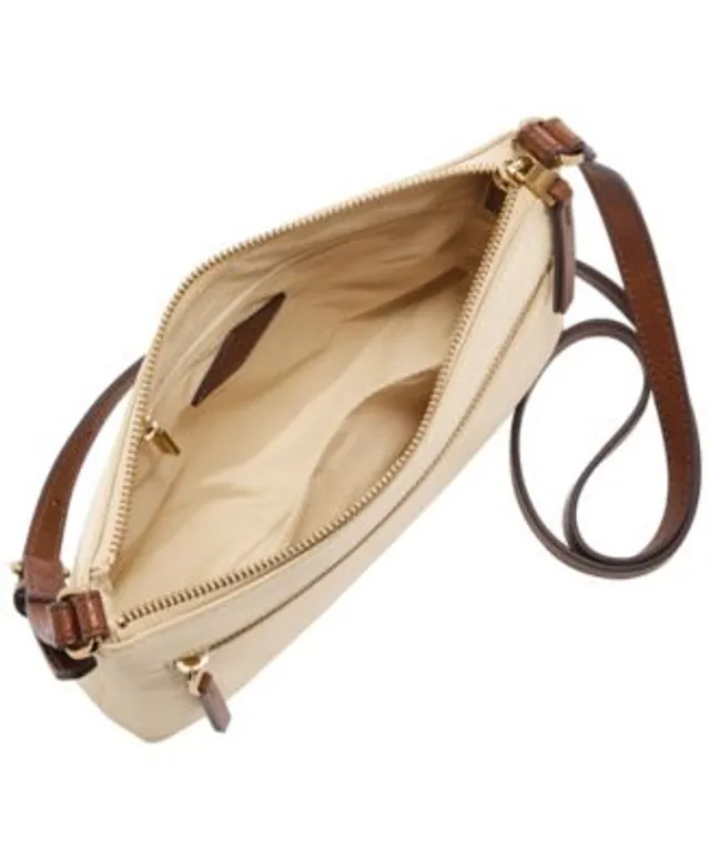 Fossil Women's Fiona Small Leather Crossbody - Macy's