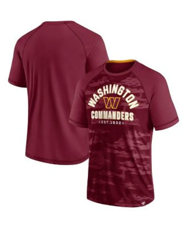 Fanatics Men's Branded Burgundy, White Washington Commanders Long