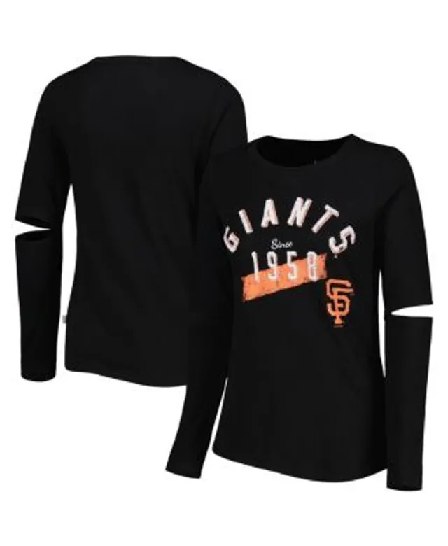 Men's Black San Francisco Giants Tie-Dye T-Shirt