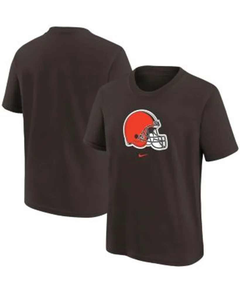 Nike Youth Boys Brown Cleveland Browns Logo T-shirt