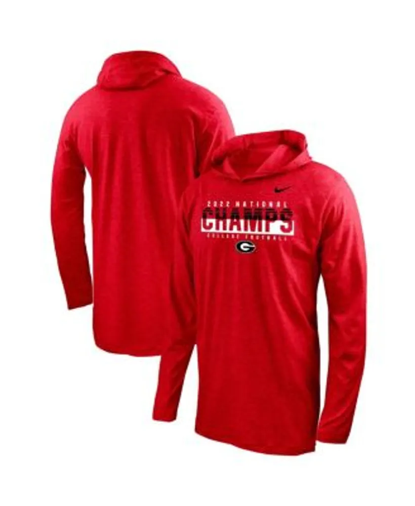 Champion Youth Georgia Bulldogs Red Pullover Hoodie, Boys', Medium