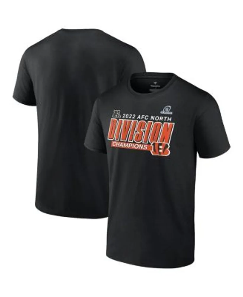 Fanatics Men's Branded Black Cincinnati Bengals 2022 AFC North