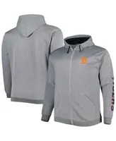 Profile Detroit Tigers Women's Plus Size Pullover Hoodie - Heather Gray