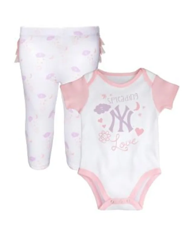 New York Yankees Newborn & Infant Little Slugger Two-Pack Bodysuit