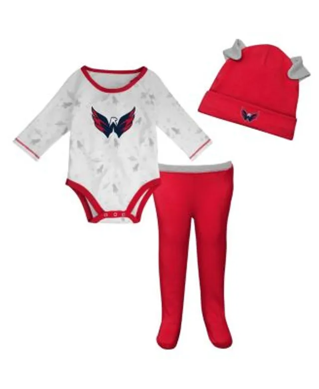 Outerstuff Newborn and Infant Boys and Girls Red and White Cincinnati Reds  Dream Team Bodysuit Hat and Footed Pants Set - Macy's