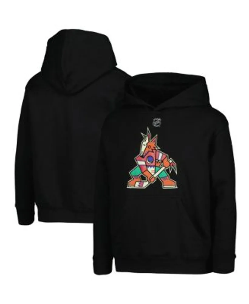 Youth Black Louisville Cardinals Big Logo Pullover Hoodie 