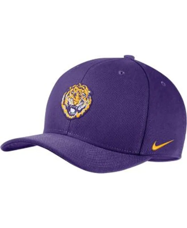 Men's Nike Purple LSU Tigers Throwback Logo Classic 99 Trucker