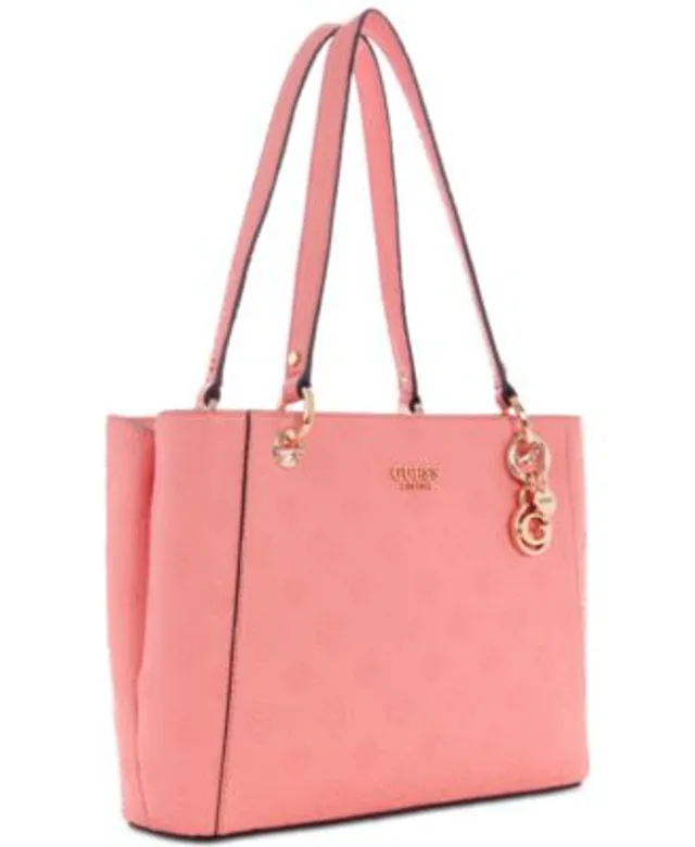 GUESS Noelle Small Double Compartment Top Zip Tote Bag - Macy's