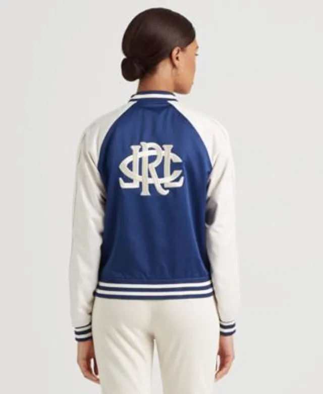 Lauren Ralph Lauren Women's Satin Bomber Jacket - Macy's