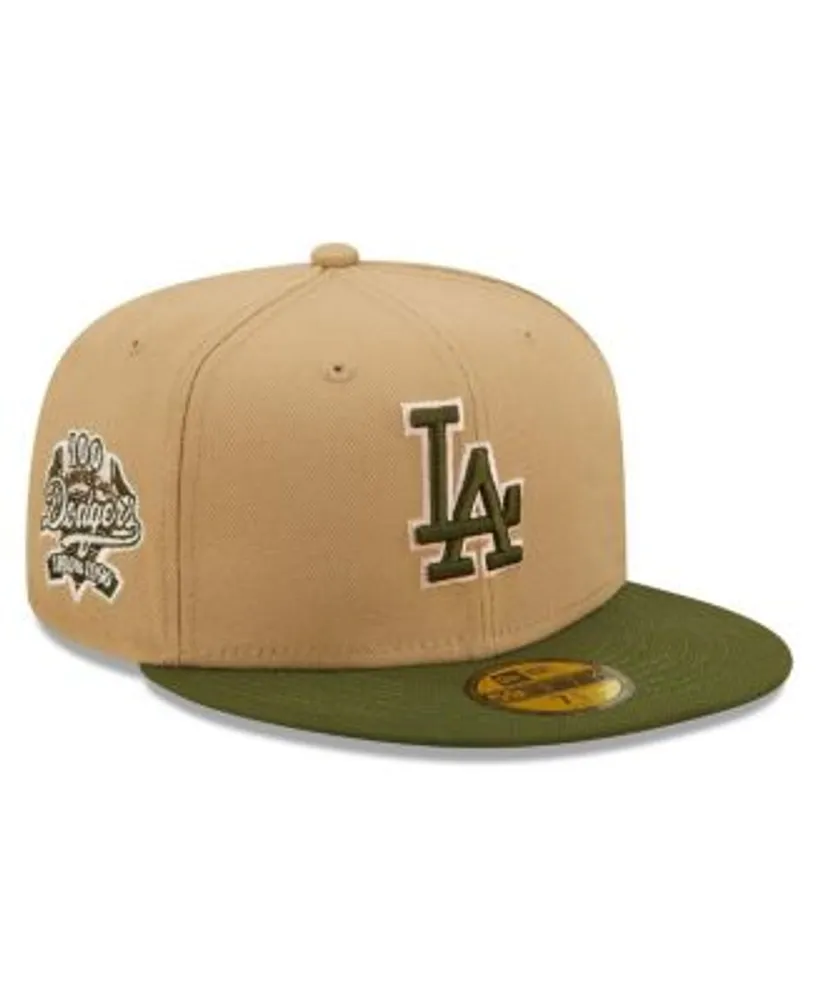 New Era Los Angeles Dodgers Black & Red 59FIFTY Fitted Cap - Macy's