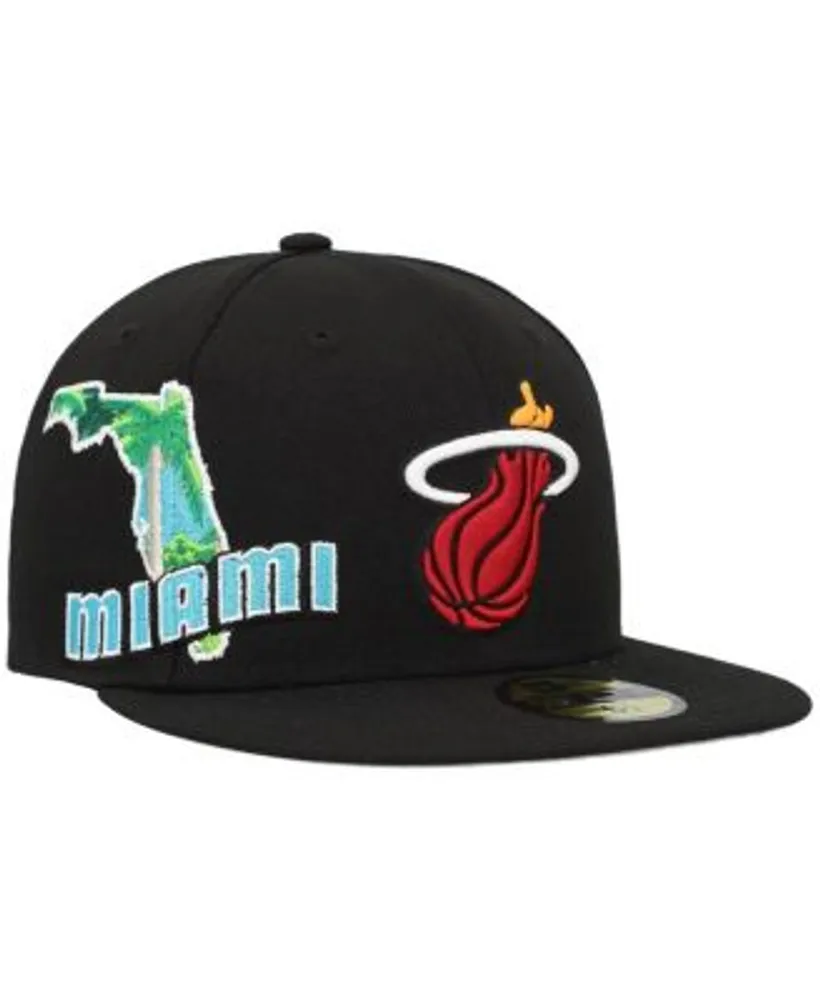 New Era Miami Heat Hats for Men