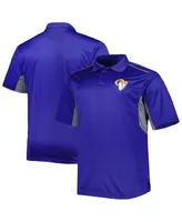 Profile Men's Royal Los Angeles Rams Big and Tall Team Color Polo Shirt