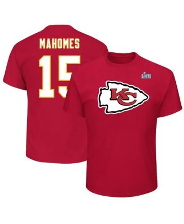 Fanatics Branded Men's Fanatics Branded Patrick Mahomes Red Kansas City  Chiefs Super Bowl LVII Champions Player Graphic Big & Tall T-Shirt