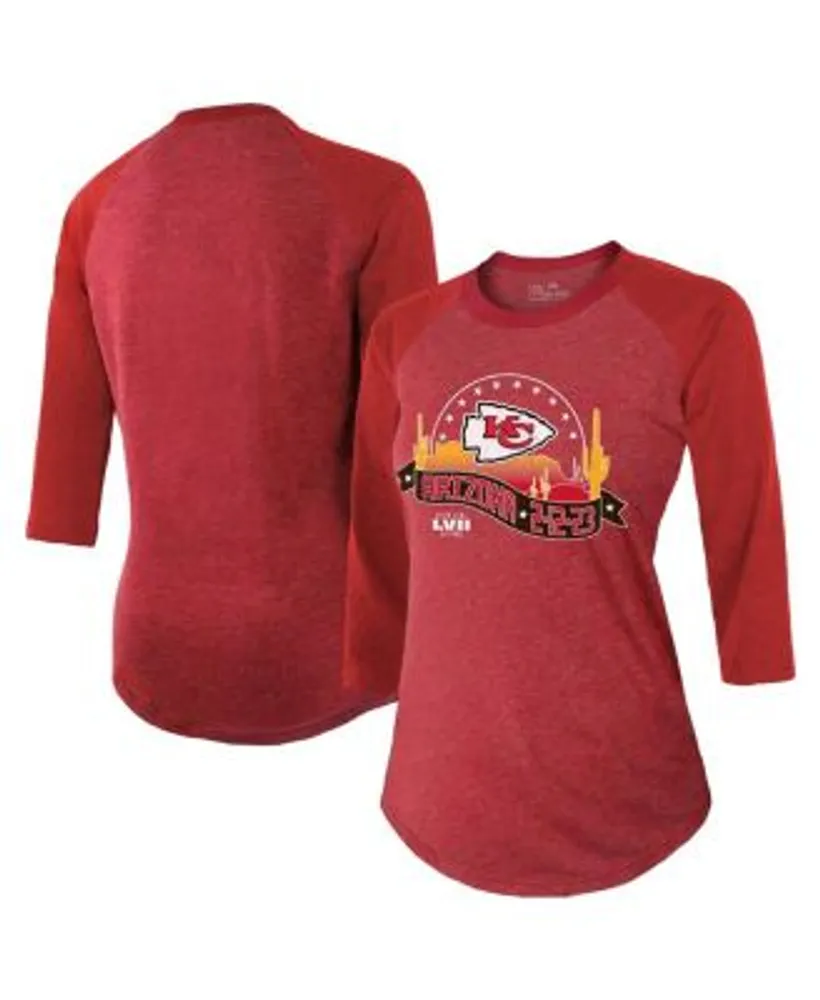 Women's Majestic Threads Patrick Mahomes Pink Kansas City Chiefs Name & Number T-Shirt Size: Small