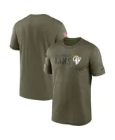 Los Angeles Rams Nike Youth 2022 Salute To Service Legend T-Shirt - Olive