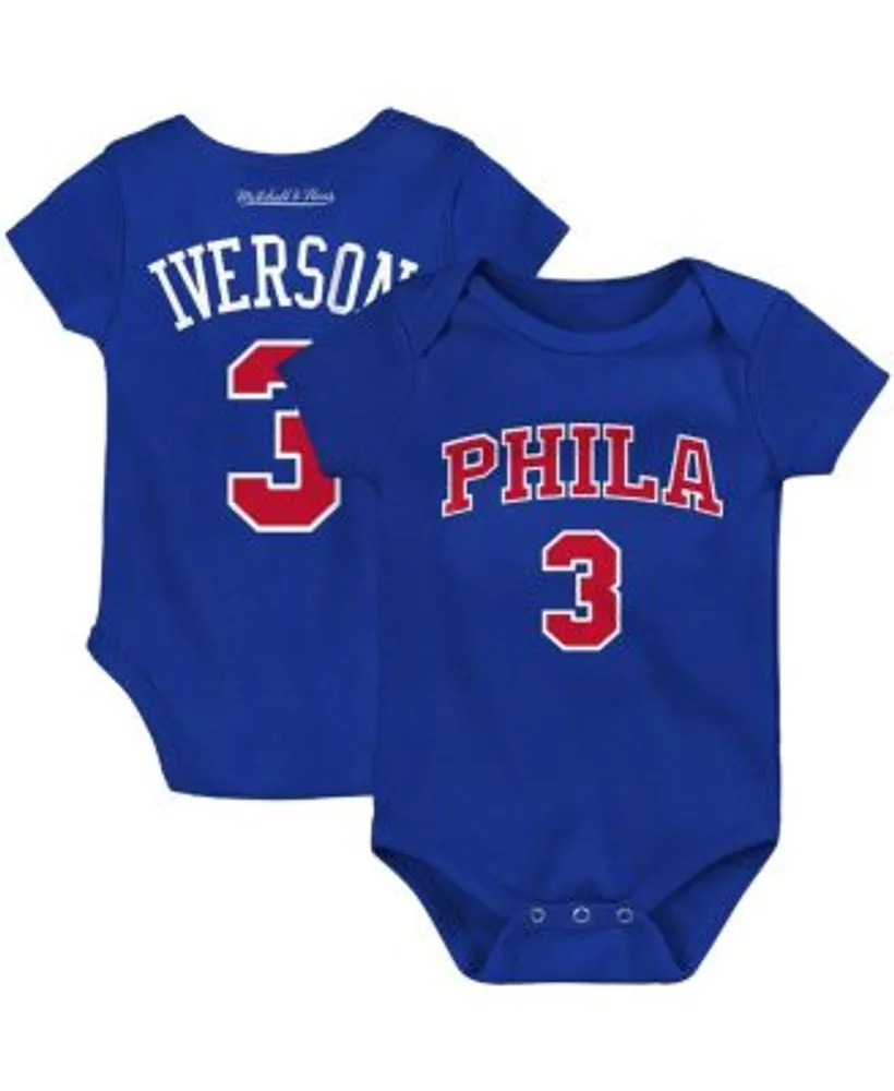 Women's Mitchell & Ness Allen Iverson Royal Philadelphia 76ers