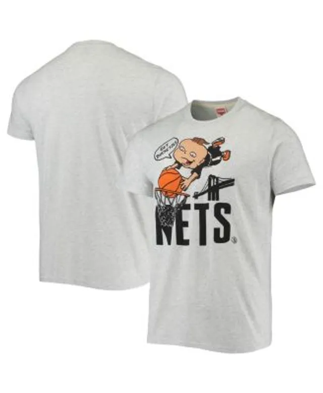 Brooklyn Nets '47 75th Anniversary City Edition Mineral Wash Vintage  Tubular T-Shirt - Navy