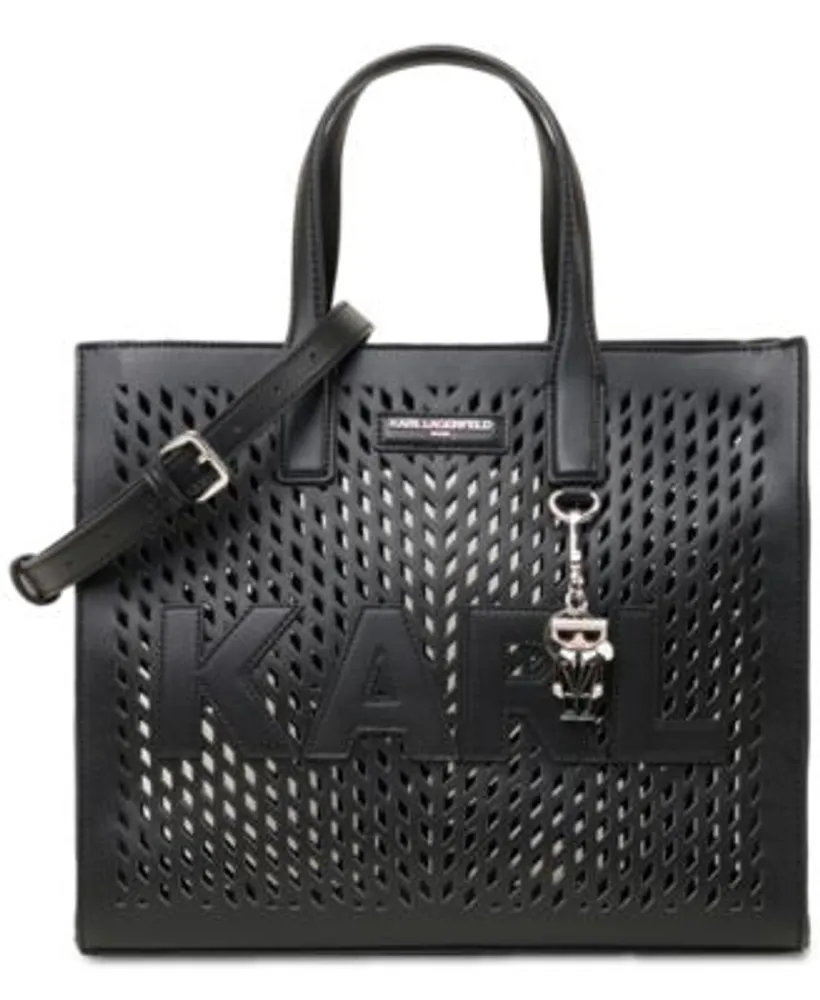 Calvin Klein Hayden Studded Signature Large Tote Bag - Macy's