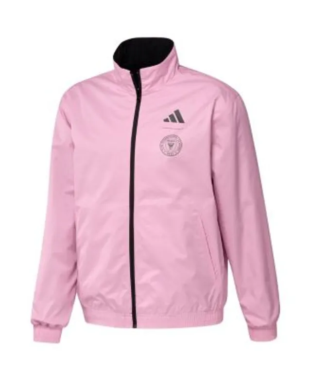 Men's Adidas Pink Inter Miami CF Quarter-Zip Training Jacket