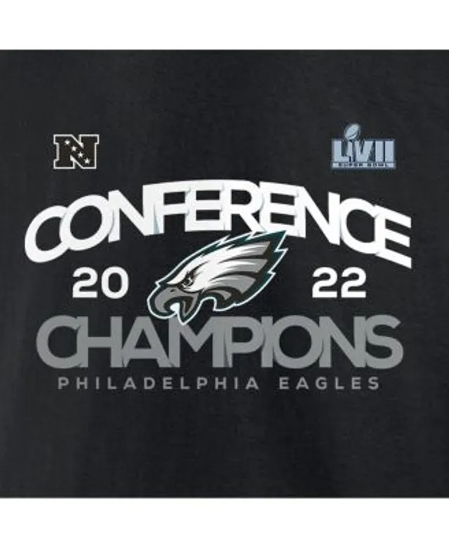 Nike Men's 2022 NFC Champions Trophy (NFL Philadelphia Eagles) T-Shirt in Grey, Size: Large | NP9901V86Z-QC9