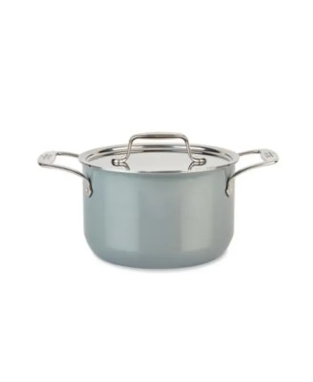 BergHOFF Vintage Tri-Ply 18/10 Stainless Steel 8 Covered Saucepan, Ha