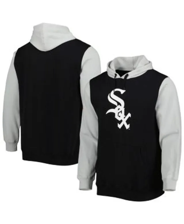 New Era Men's New Era Black Chicago White Sox Sleeveless Pullover Hoodie