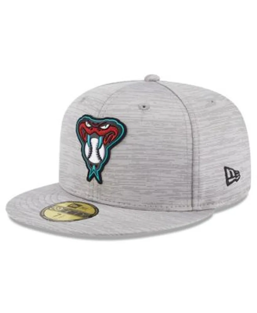 New Era Men's Gray Arizona Diamondbacks 2023 Clubhouse 59FIFTY Fitted Hat
