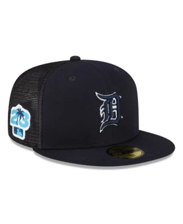 Detroit Tigers New Era Spring Color Basic 9FIFTY Snapback Hat - Cream