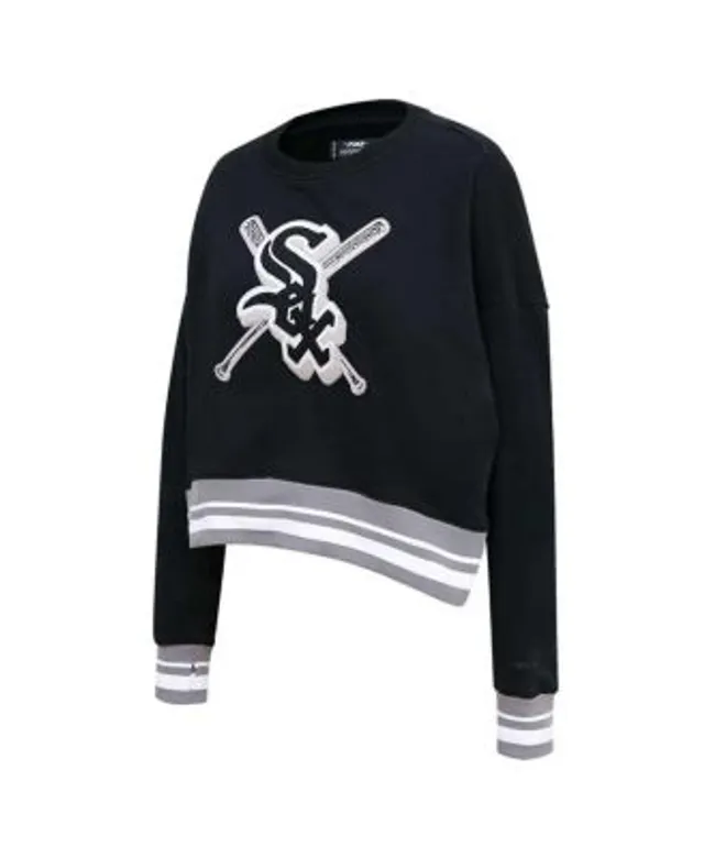 Chicago White Sox Logo Black Crew Neck Sweatshirt