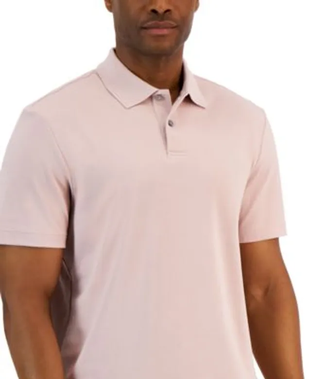 Alfani Men's Regular-Fit Solid Supima Blend Cotton Polo Shirt, Created for  Macy's - Macy's