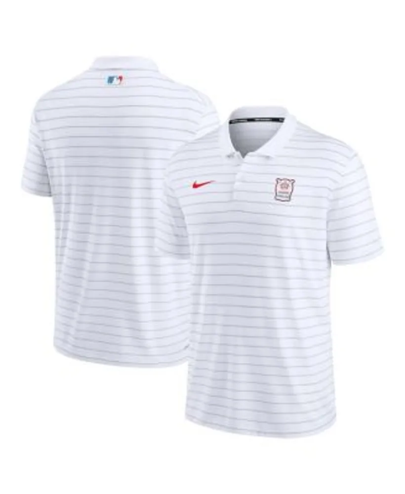 Chicago Cubs Nike City Connect Striped Polo