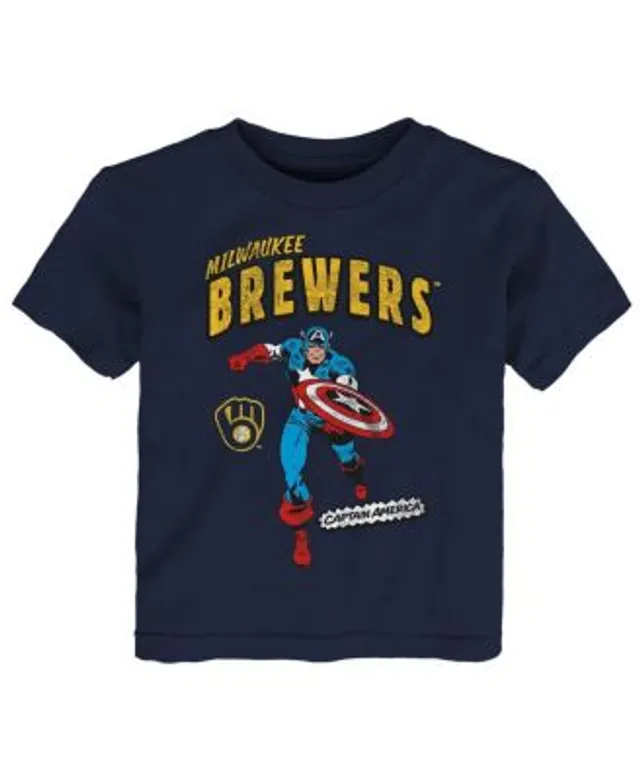 Toddler Navy Boston Red Sox Team Crew Primary Logo T-Shirt Size: 2T