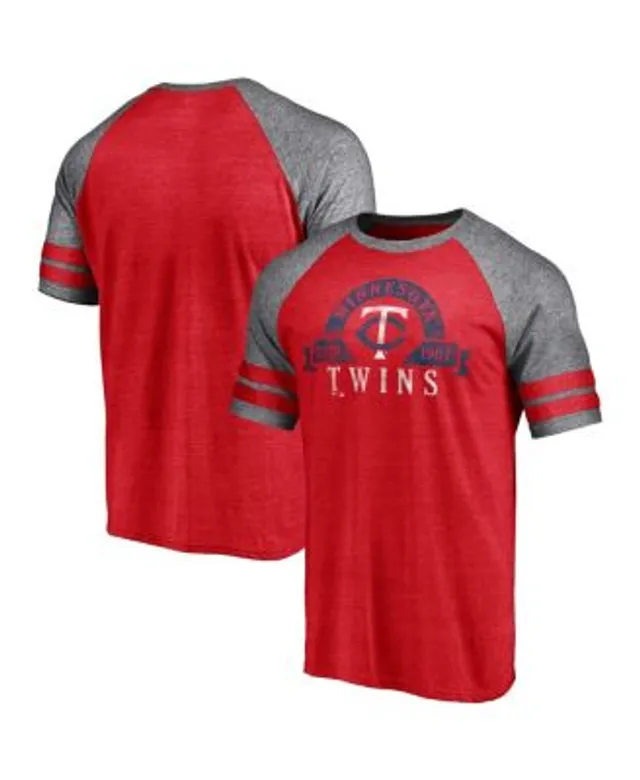 Fanatics Men's Branded Navy and Heathered Gray Minnesota Twins Big and Tall  Colorblock T-shirt - Macy's