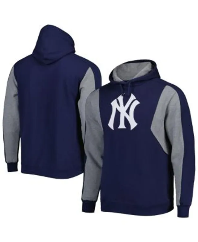 Mitchell & Ness - Men - New York Yankees Color Split Jacket - White/Grey/Blue 2XL