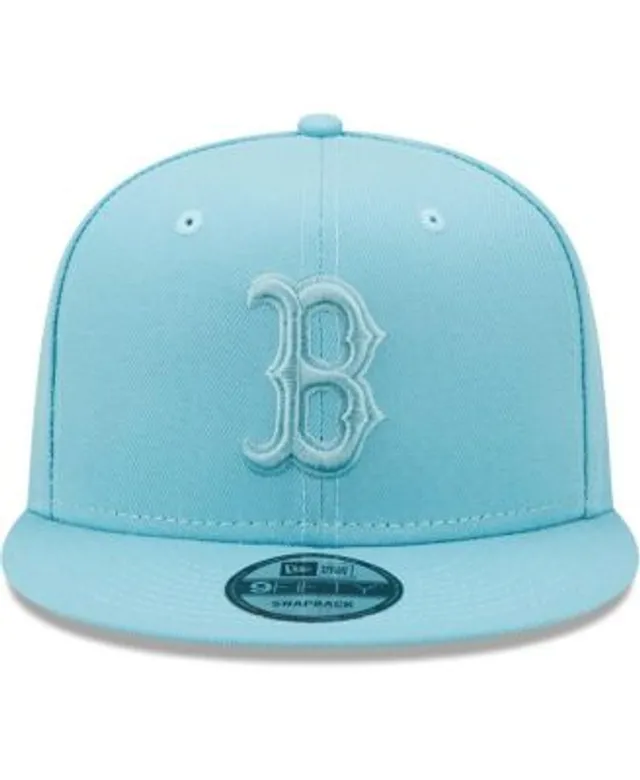 Boston Red Sox New Era Spring Color Basic 9FIFTY Snapback Hat - Cream