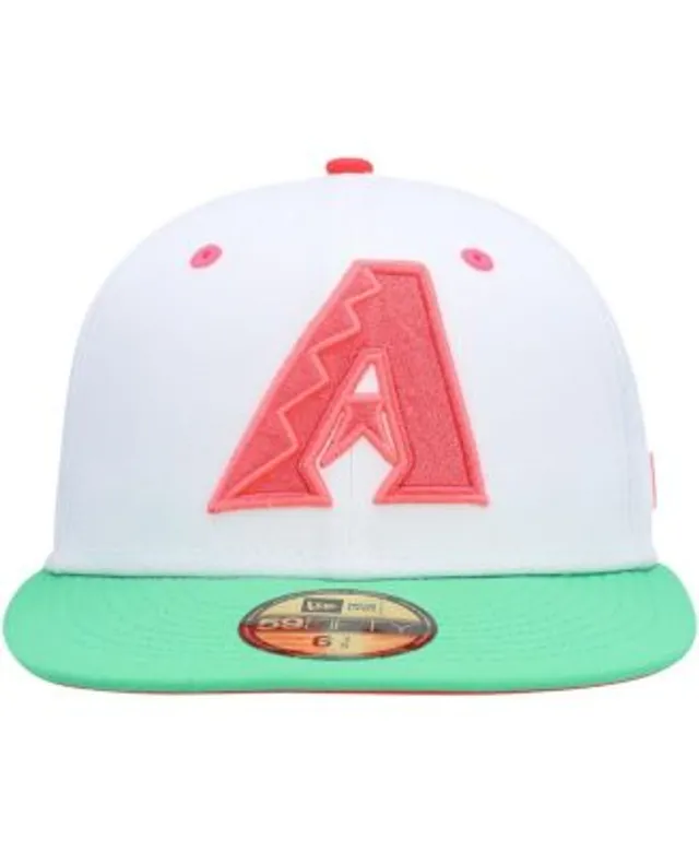 Men's New Era White/Green Washington Nationals 10th Anniversary Watermelon Lolli 59FIFTY Fitted Hat