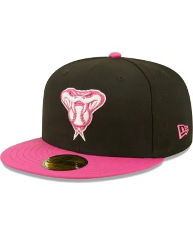 Men's Black, Pink Florida Marlins 2003 World Series Champions Passion  59FIFTY Fitted Hat