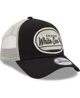 Chicago White Sox '47 Spring Training Burgess Trucker Adjustable Hat -  Black/White