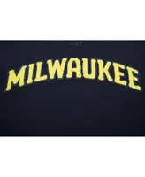 Milwaukee Brewers DKNY Sport Women's The Abbigail T-Shirt - Navy