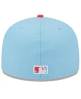 Men's New Era Red Miami Marlins 2023 Spring Color Basic 59FIFTY Fitted Hat