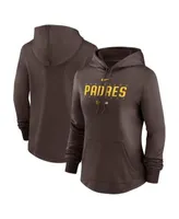 Nike Women's White San Diego Padres City Connect Pregame Performance  Pullover Hoodie