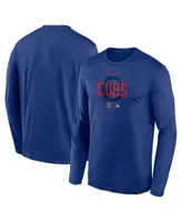 Chicago Cubs Nike Legend Dri-FIT Long Sleeve T-Shirt