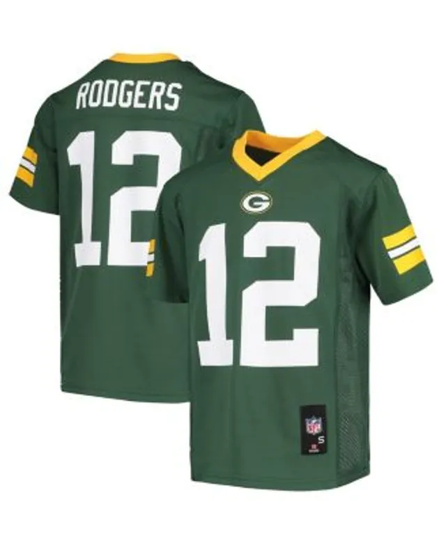 Outerstuff Youth Aaron Rodgers Green Green Bay Packers Mainliner Player Name & Number T-Shirt