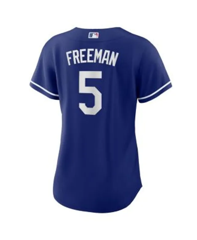 Youth Freddie Freeman Los Angeles Dodgers Blue Alternate Replica Playe