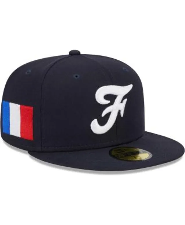 Dominican Republic Baseball New Era 2023 World Baseball Classic 59FIFTY  Fitted Hat - Blue